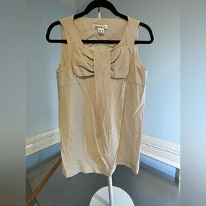 Kensie Pretty sleeveless big bow top